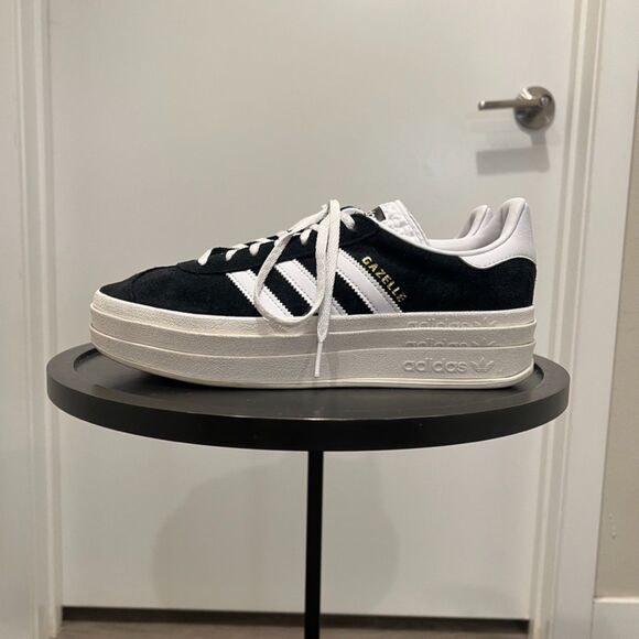 Adidas - Gazelle Platform US 10 - Black - Picture 4 of 7